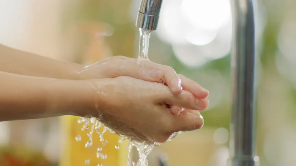 A frame from the Pure Sense film