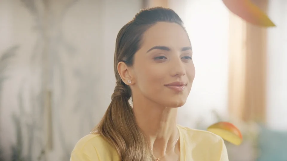 A frame from the Pure Sense film