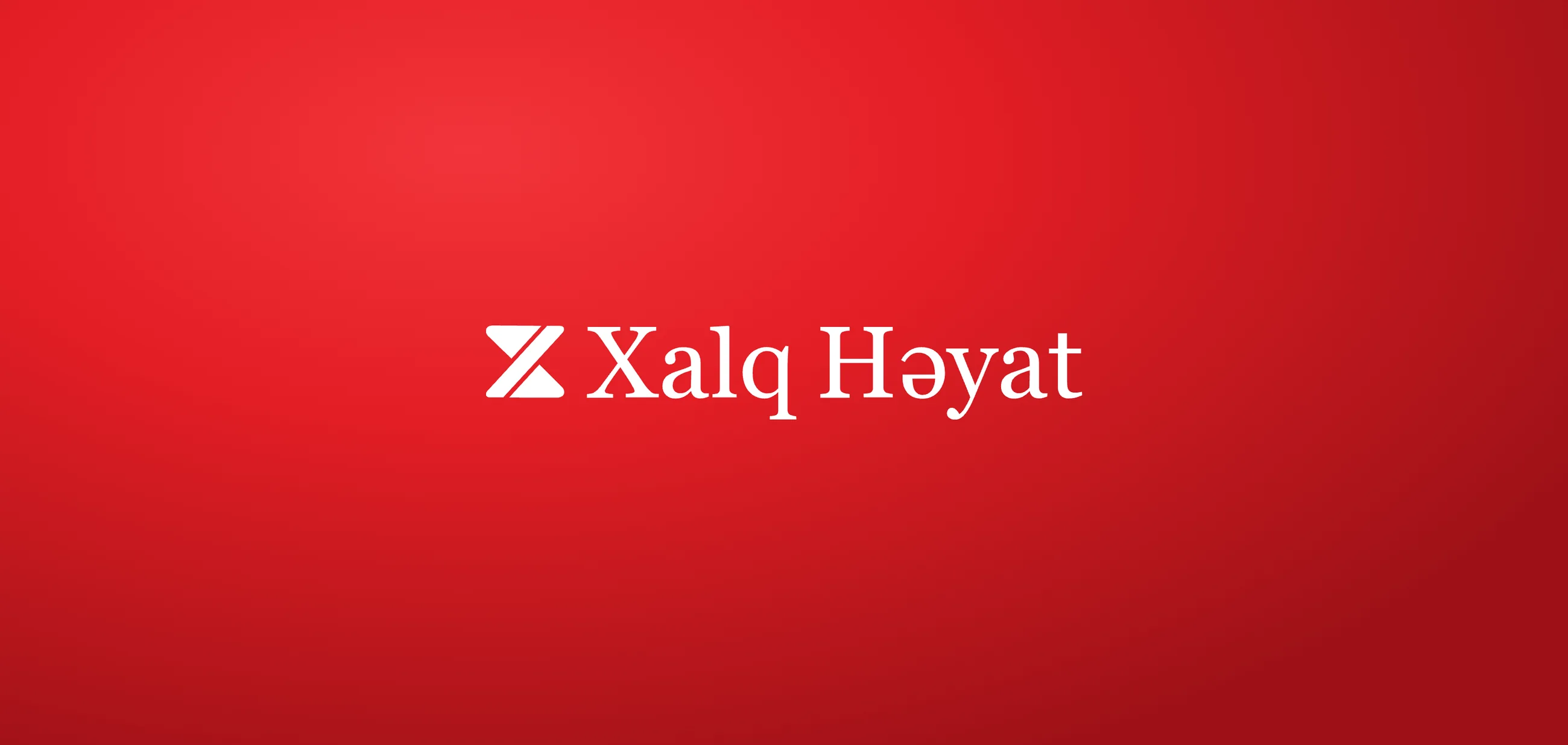 The Xalq Həyat logo on red